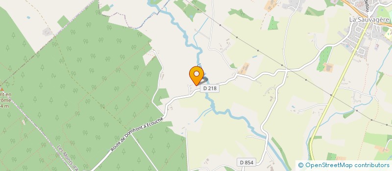 localisation de l'entreprise MCPBN - ORNE MONTGOLFIERE à LES MONTS-D'ANDAINE