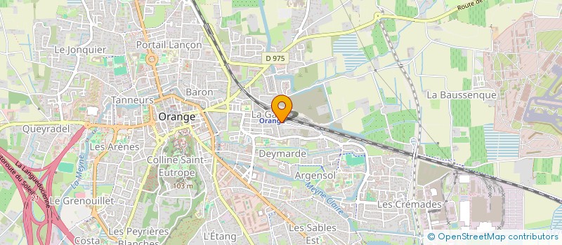 localisation de l'entreprise MCPF  ORANGE