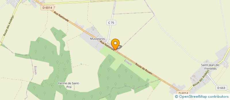 localisation de l'entreprise MCPH  ECOUIS