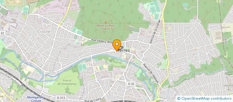 localisation de l'entreprise MCPHS  YERRES