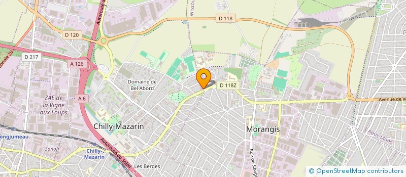 localisation de l'entreprise MCPI à MORANGIS