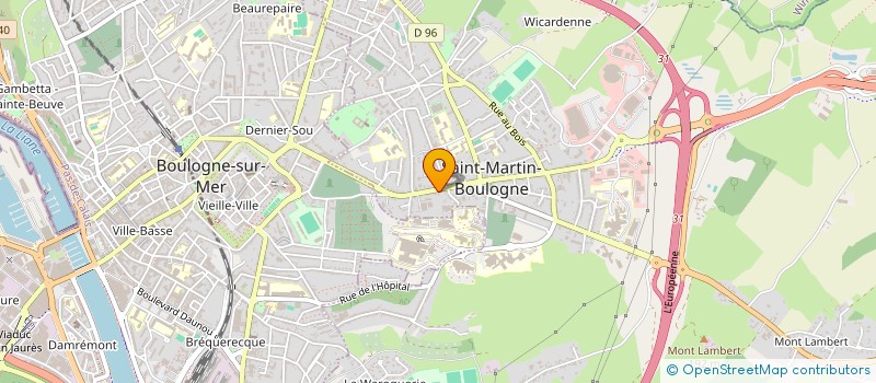 localisation de l'entreprise MCPJC à SAINT-MARTIN-BOULOGNE