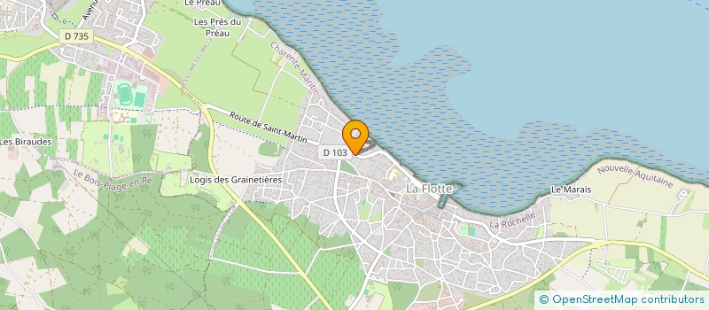 localisation de l'entreprise MCPL  LA FLOTTE