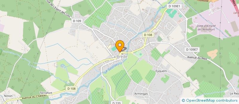 localisation de l'entreprise MCPNC CORPORATION  LA BREDE