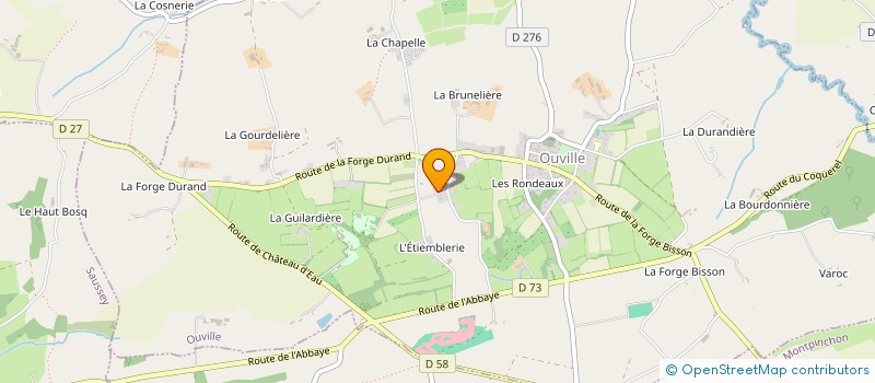 localisation de l'entreprise MCPR  OUVILLE