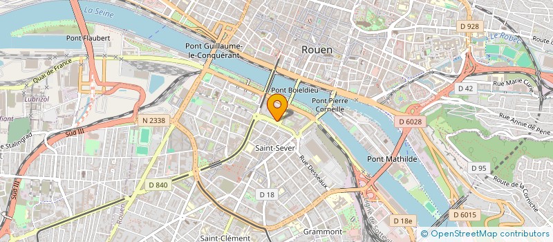 localisation de l'entreprise MCR à ROUEN