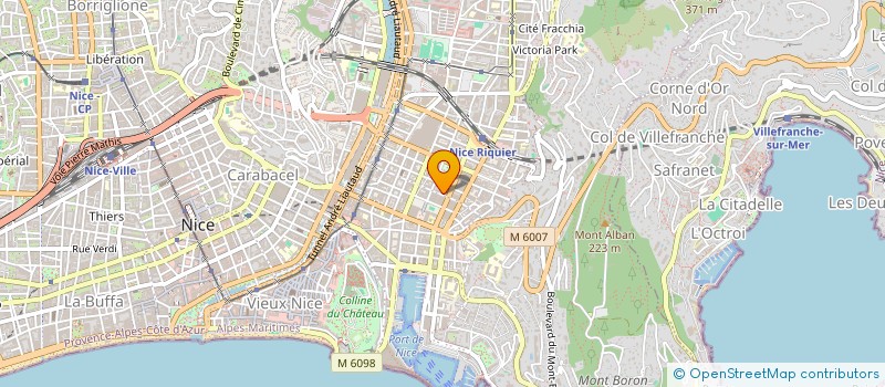 localisation de l'entreprise MCR à NICE