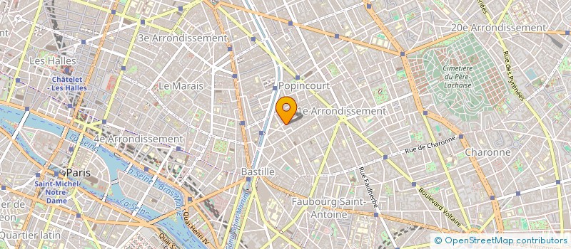 localisation de l'entreprise MCR  PARIS