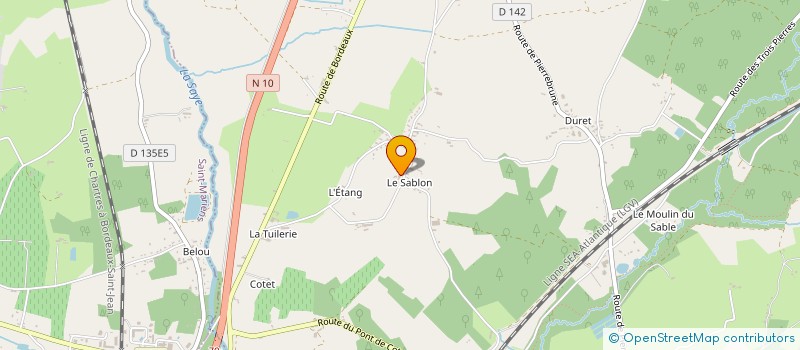 localisation de l'entreprise MCR  LARUSCADE