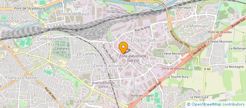 localisation de l'entreprise MCR  CESSON-SEVIGNE