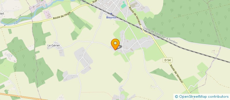 localisation de l'entreprise MCR  BOURTH