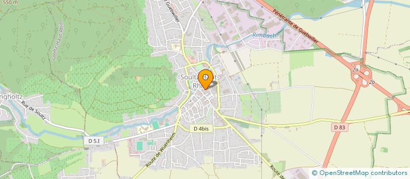 localisation de l'entreprise MCR  SOULTZ-HAUT-RHIN