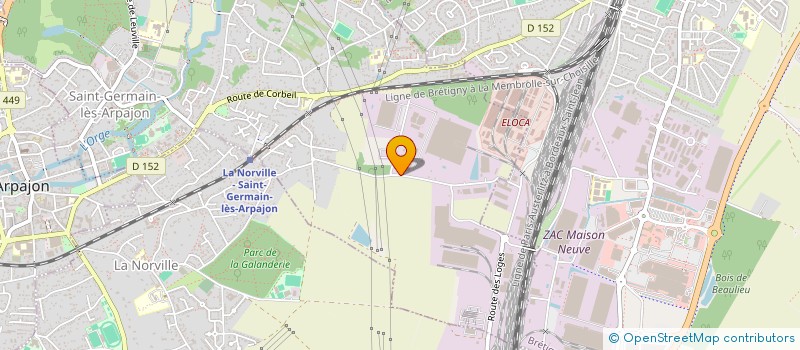 localisation de l'entreprise MCR à SAINT-GERMAIN-LES-ARPAJON