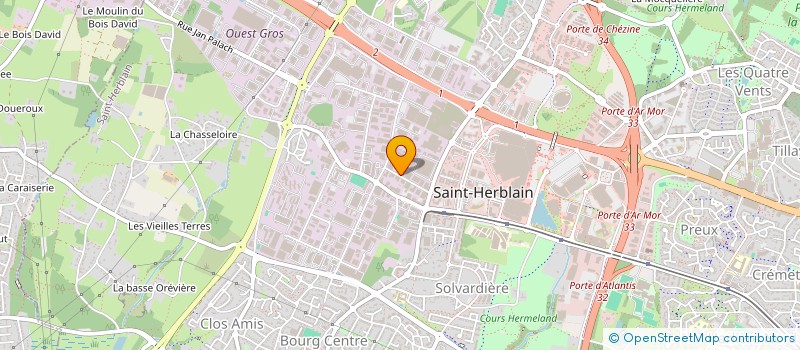 localisation de l'entreprise MCR  SAINT-HERBLAIN