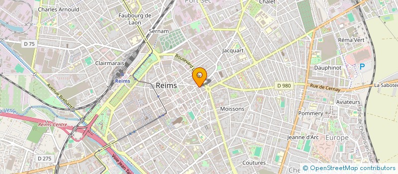 localisation de l'entreprise MCR AGENCEMENT  REIMS