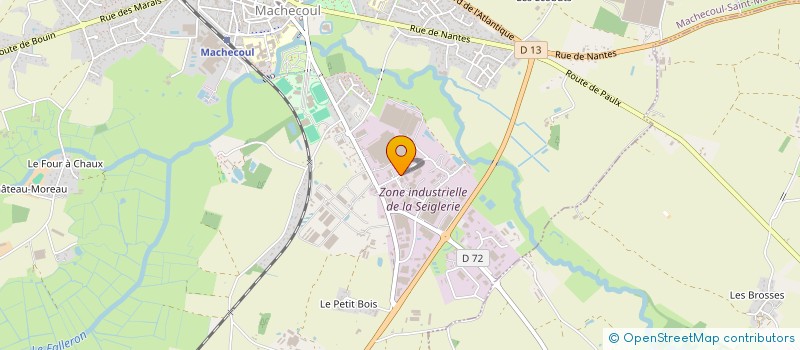 localisation de l'entreprise MCR ATLANTIC à MACHECOUL-SAINT-MEME