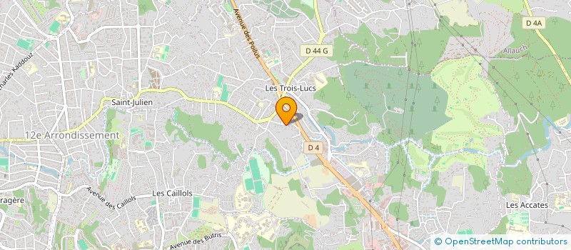 localisation de l'entreprise MCR BAT  MARSEILLE