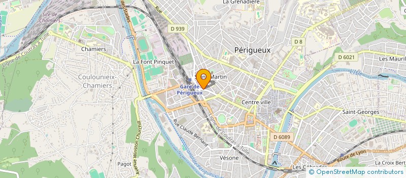 localisation de l'entreprise MCR CONDUITE  PERIGUEUX