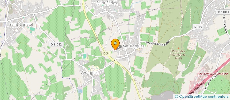 localisation de l'entreprise MCR CONSULTING à SATURARGUES
