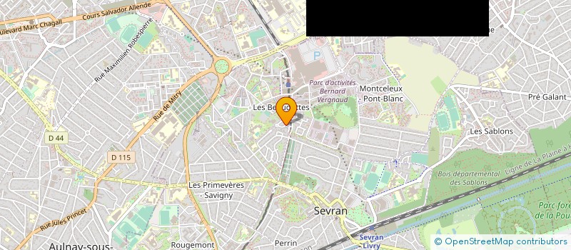 localisation de l'entreprise MCR DENTAIRE à SEVRAN