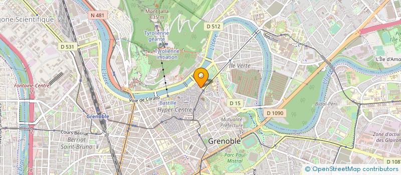 localisation de l'entreprise MCR DU DIOCESE DE GRENOBLE à GRENOBLE