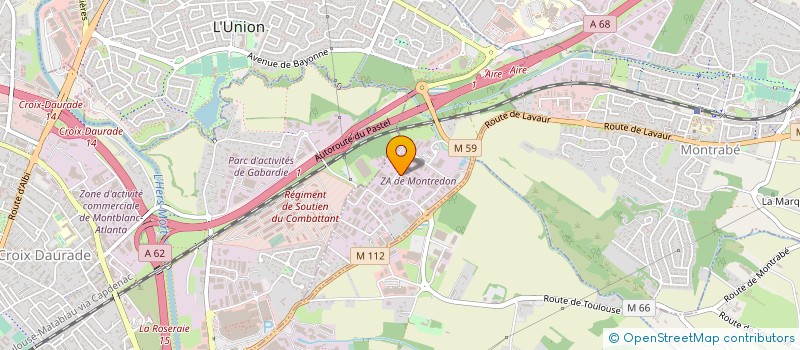 localisation de l'entreprise MCR FINANCES à L'UNION