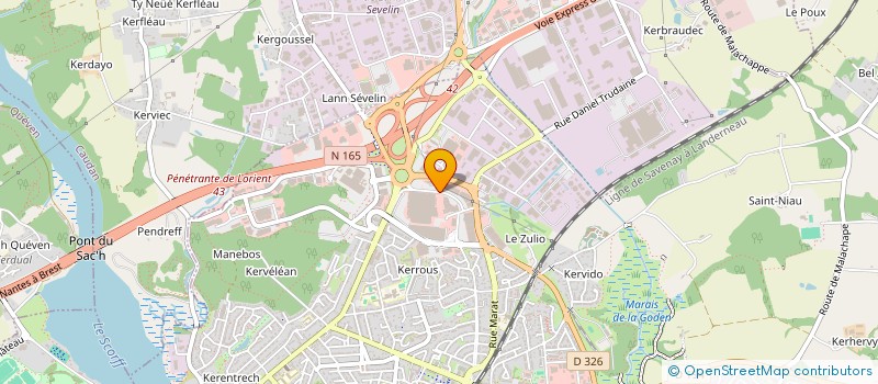 localisation de l'entreprise MCR MOBILIER à LANESTER