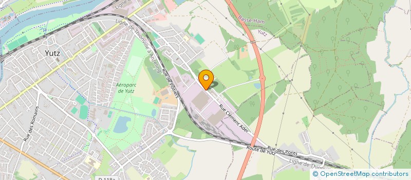 localisation de l'entreprise MCR RECUP SAS  YUTZ