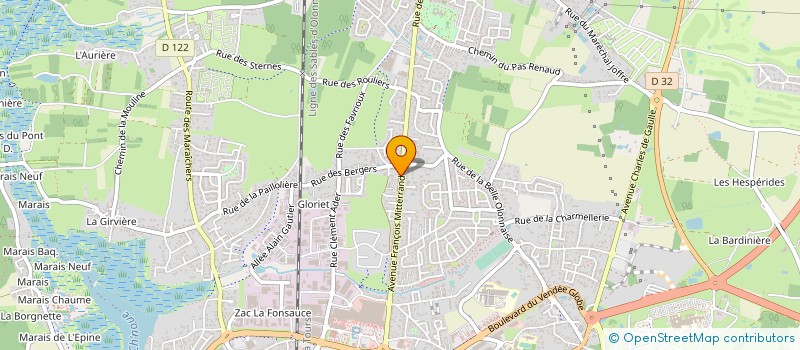 localisation de l'entreprise MCR SERVICES à LES SABLES D'OLONNE