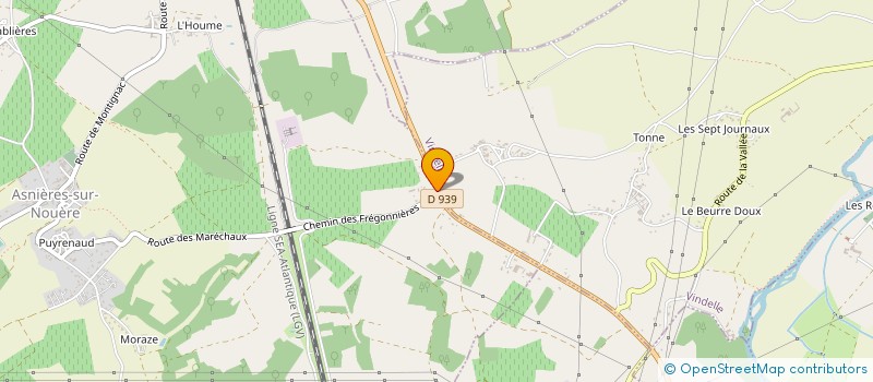 localisation de l'entreprise MCR16 à ASNIERES-SUR-NOUERE