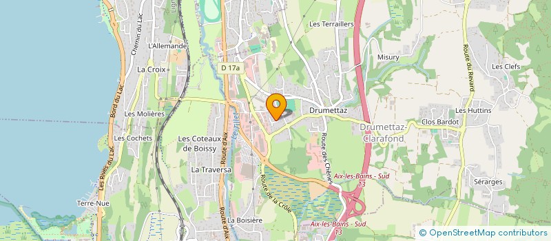 localisation de l'entreprise MCRAWSO  DRUMETTAZ-CLARAFOND