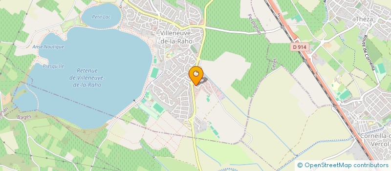 localisation de l'entreprise MCRC  VILLENEUVE-DE-LA-RAHO