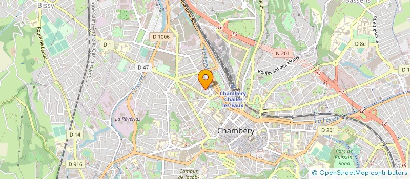 localisation de l'entreprise MCRESO à CHAMBERY