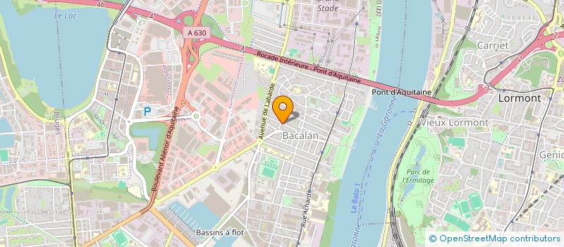 localisation de l'entreprise MCRF  BORDEAUX