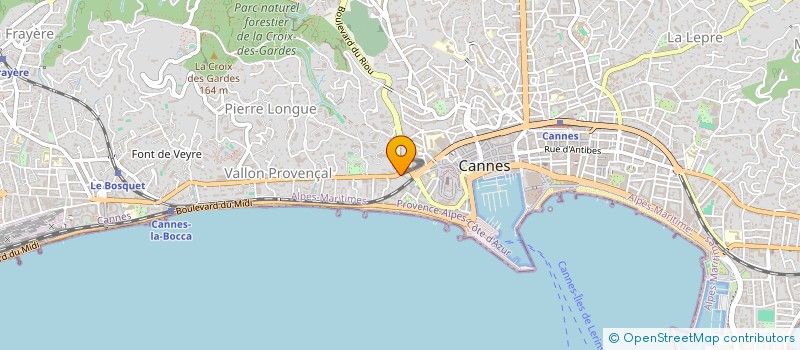 localisation de l'entreprise MCRJ à CANNES