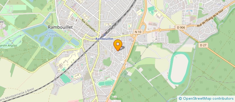 localisation de l'entreprise MCROIZER INGENIERIE  RAMBOUILLET