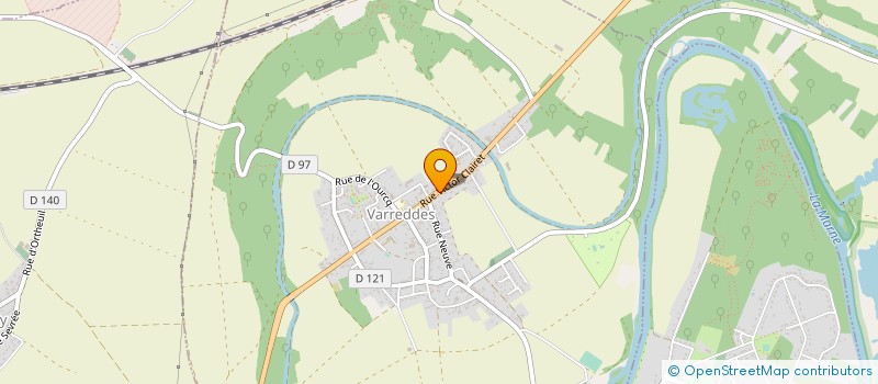 localisation de l'entreprise MCRP MACONNERIE CARRELAGE COUVERT RAVAL  VARREDDES