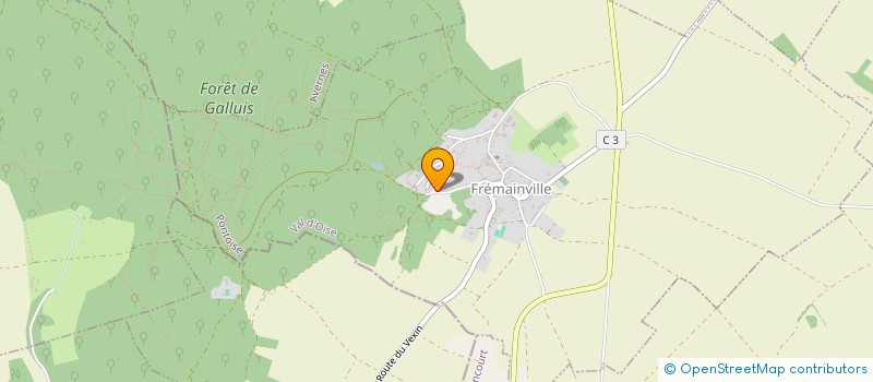 localisation de l'entreprise MCRR & CIE  FREMAINVILLE