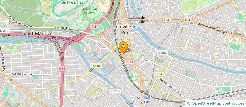 localisation de l'entreprise MCRS  JOINVILLE-LE-PONT