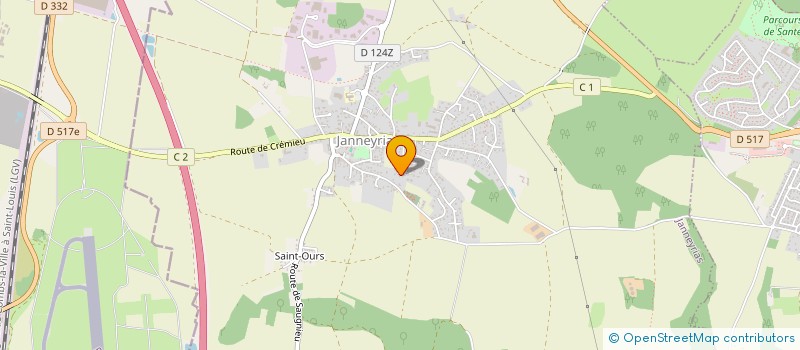 localisation de l'entreprise MCRV PARTICIPATIONS à JANNEYRIAS