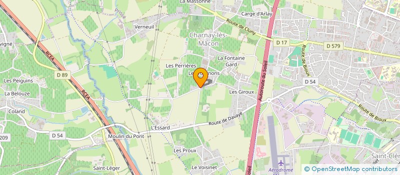 localisation de l'entreprise MCS à CHARNAY-LES-MACON