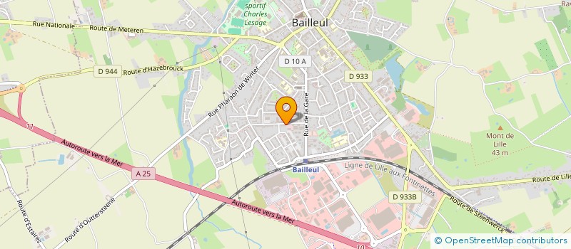 localisation de l'entreprise MCS à BAILLEUL