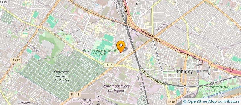 localisation de l'entreprise MCS  BOBIGNY