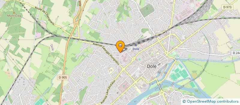 localisation de l'entreprise MCS à DOLE