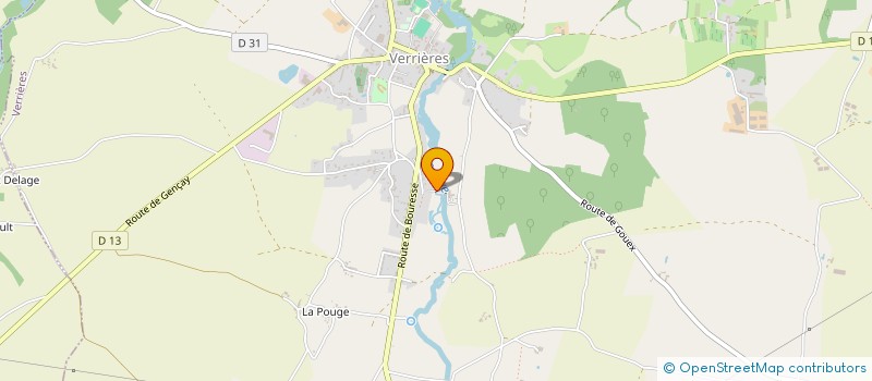 localisation de l'entreprise MCS à VERRIERES