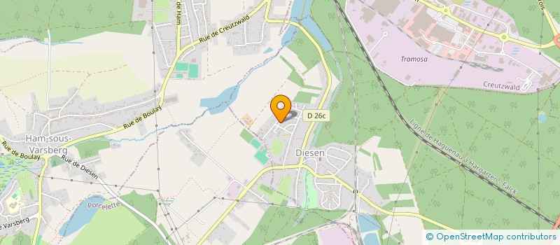 localisation de l'entreprise MCS  PORCELETTE