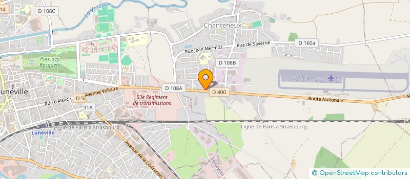 localisation de l'entreprise MCS  CHANTEHEUX