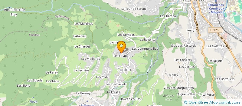 localisation de l'entreprise MCS  CORDON