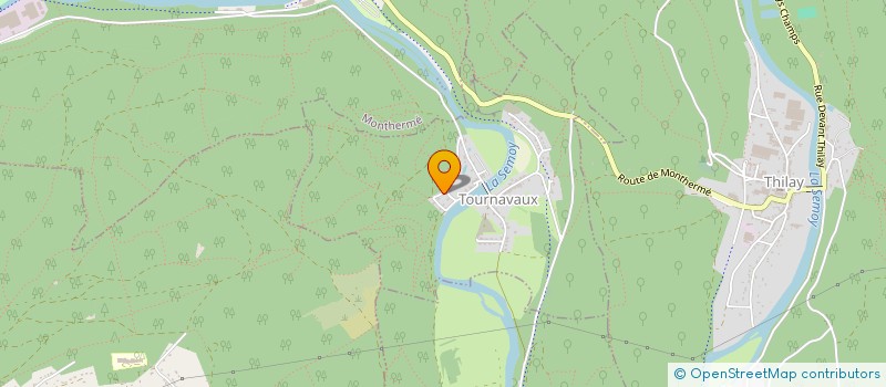 localisation de l'entreprise MCS  TOURNAVAUX