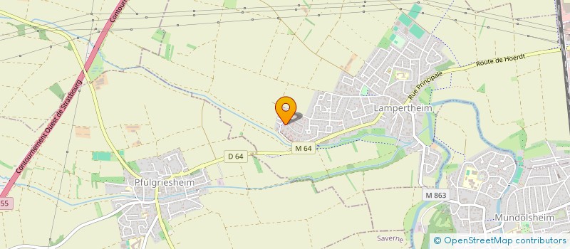 localisation de l'entreprise MCS  LAMPERTHEIM